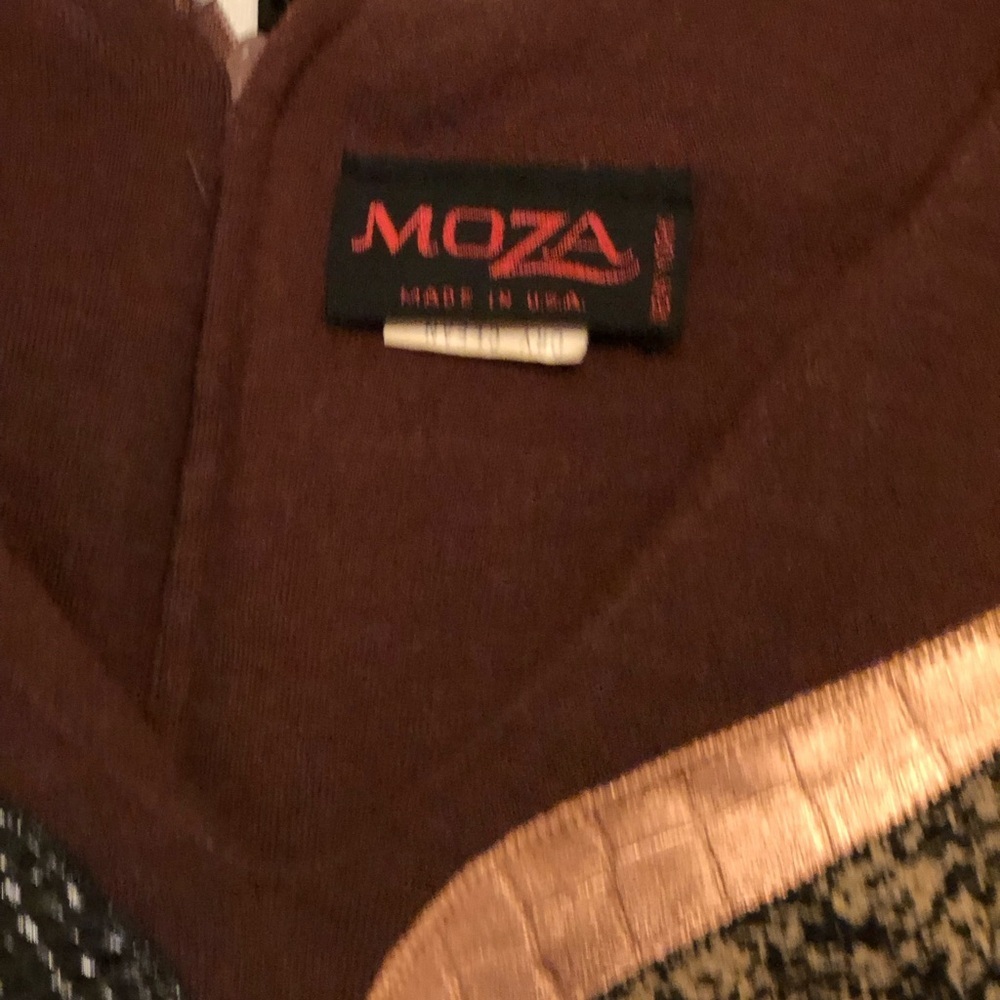 Moza Brown wool Long Sleeve Dress size M - Picture 5 of 10